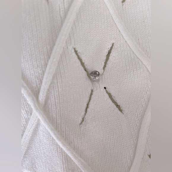 Jonathan Simkhai ivory bone knit skirt NWT - Picture 5 of 5